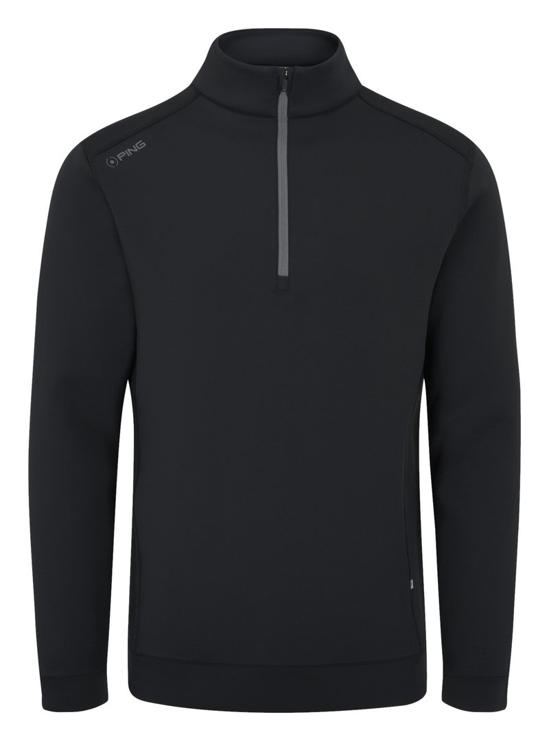 PING Ansel heren sweatshirt, zwart