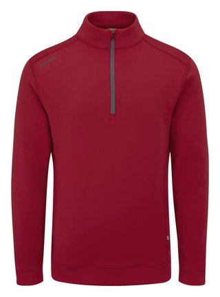 PING Ansel heren sweater, rich red