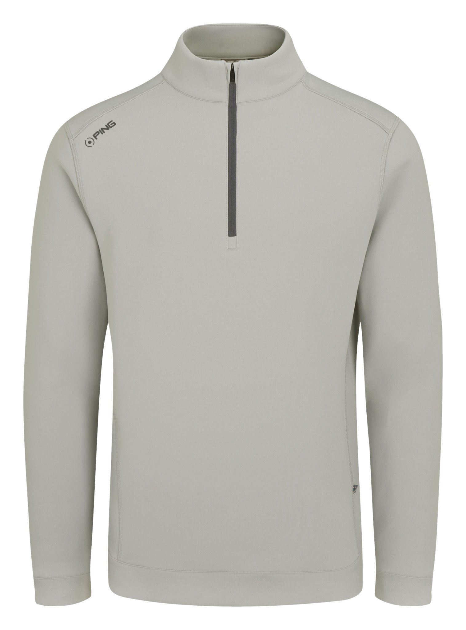 PING Ansel heren sweatshirt, zilver