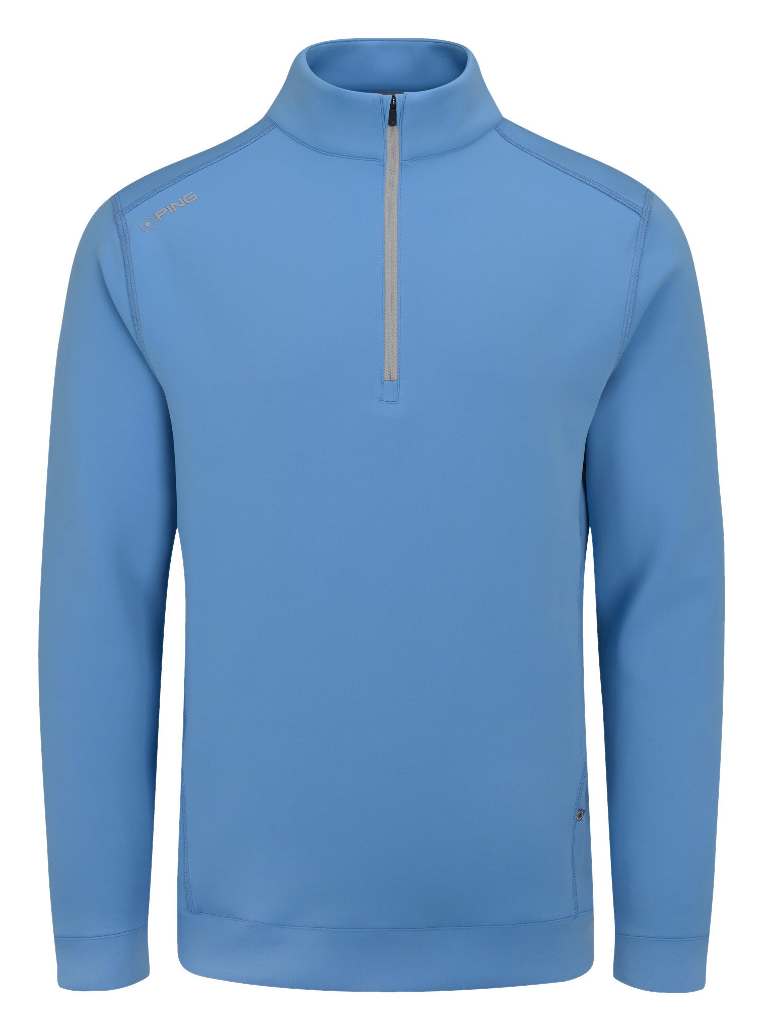 PING Ansel heren sweater, infinity blue