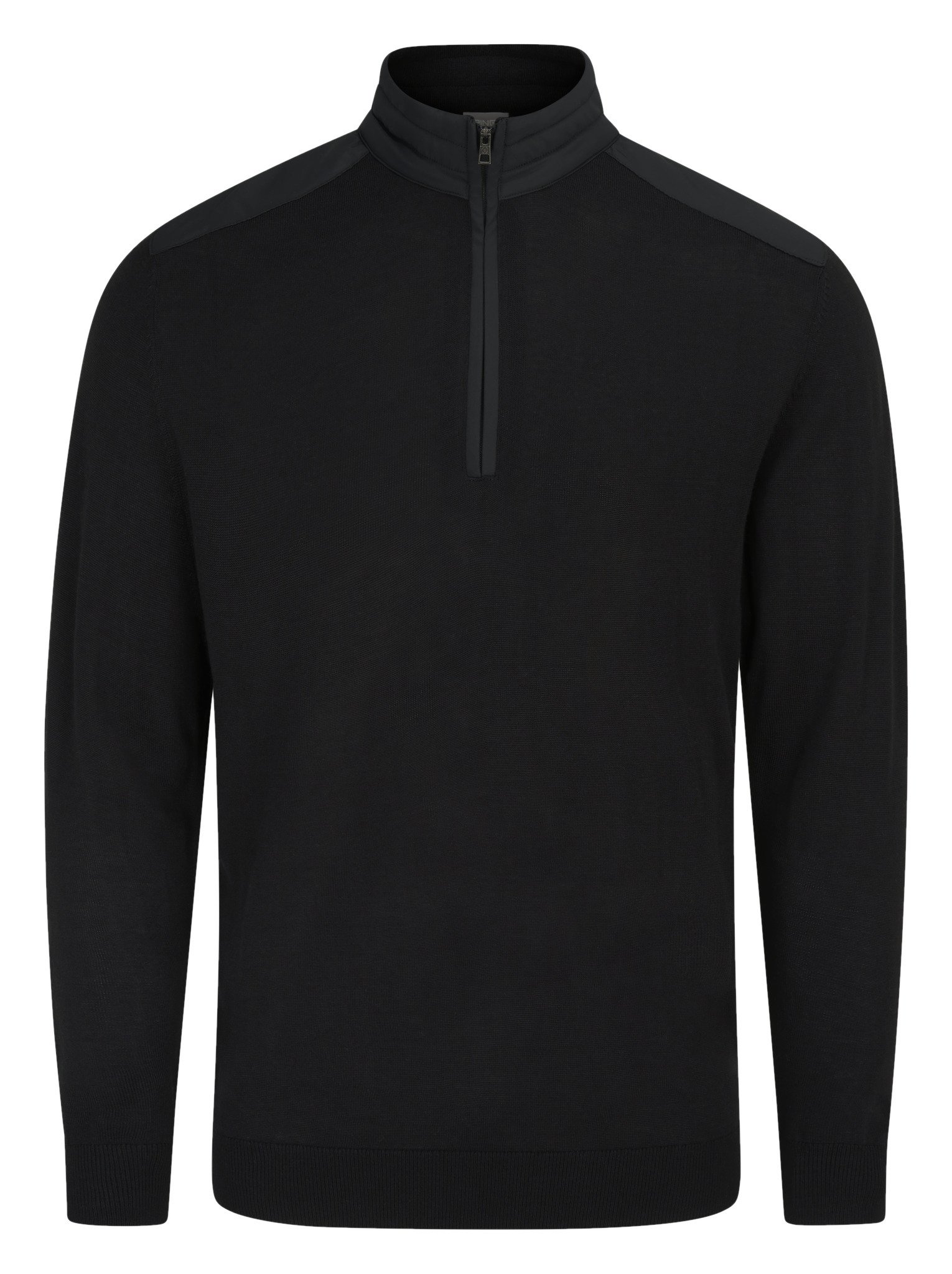 PING Barnaby heren sweater, zwart