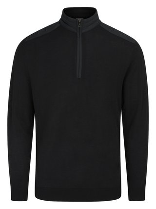 PING Barnaby heren sweater, zwart