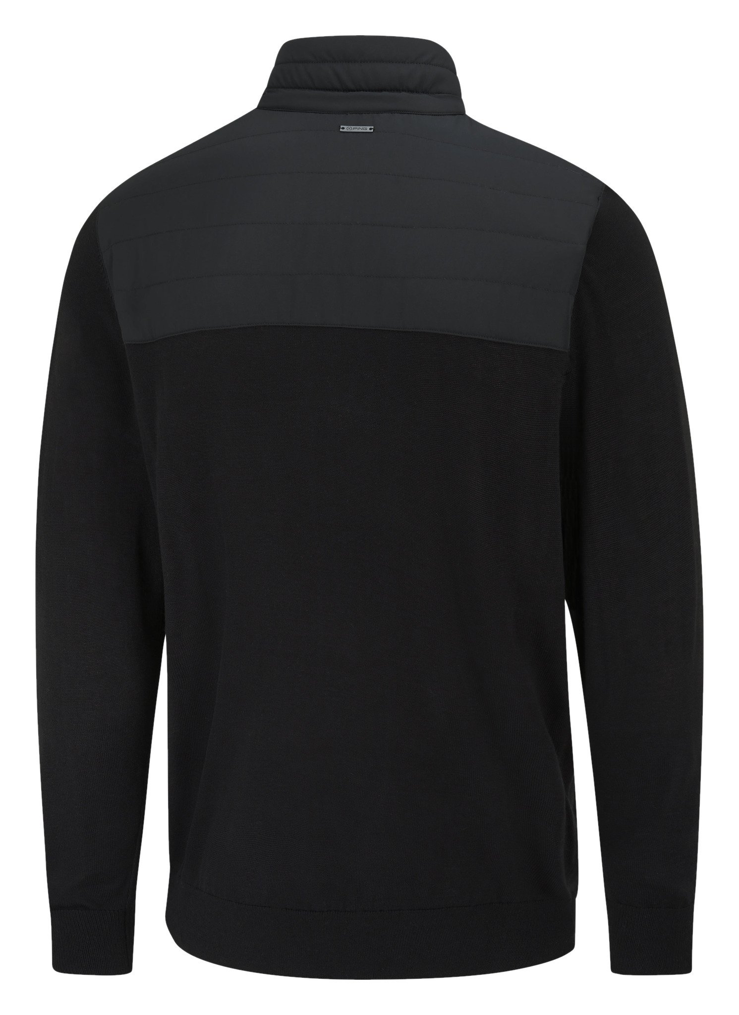 PING Barnaby heren sweater, zwart