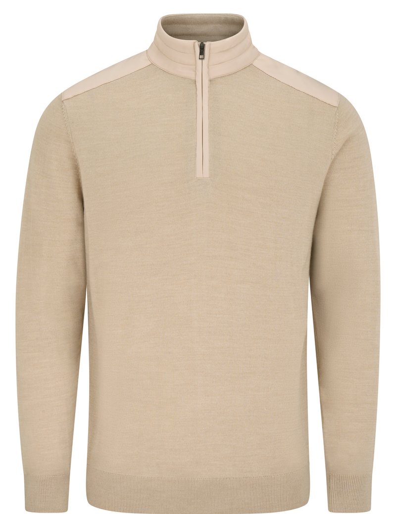 PING Barnaby heren sweatshirt, tawny marl