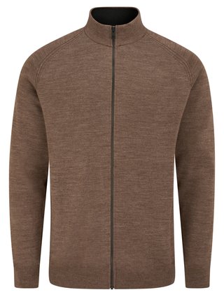 PING Gabriel heren sweater, caffee marl