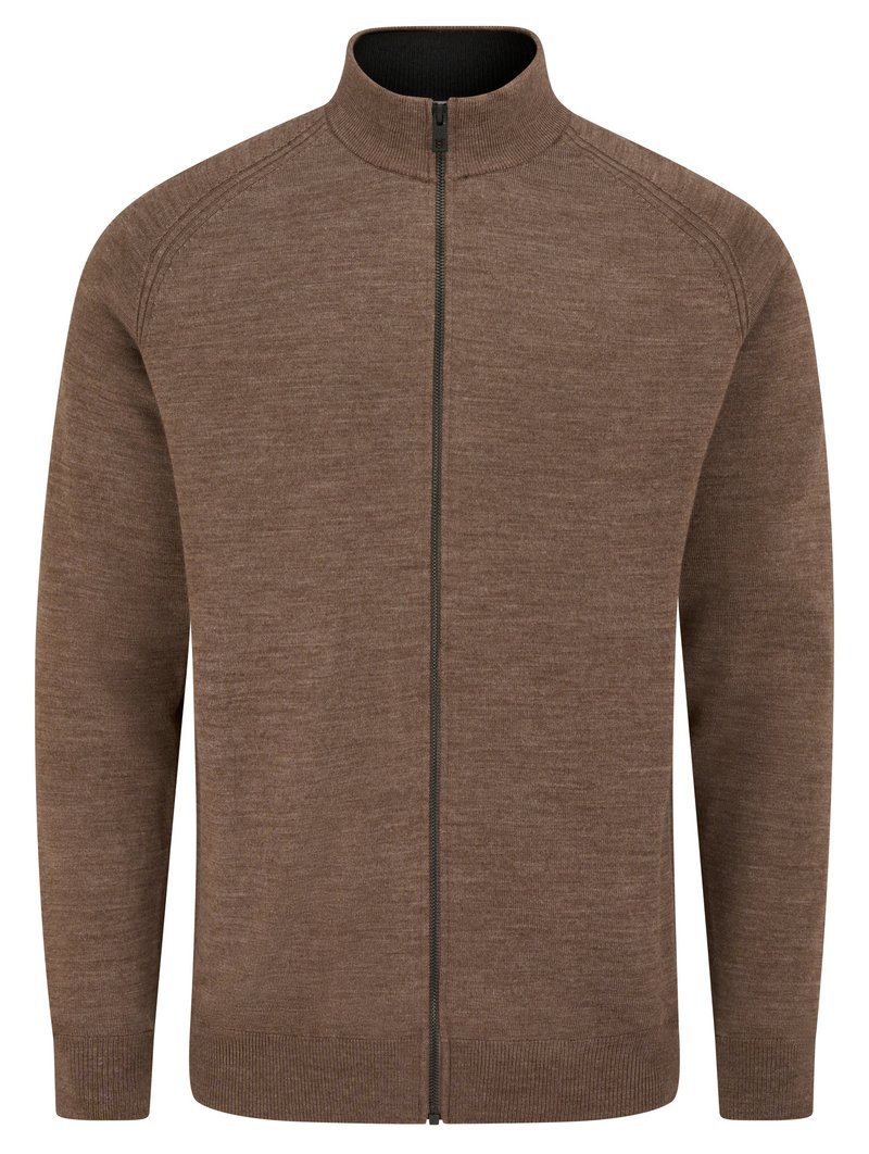 PING Gabriel heren sweater, caffee marl