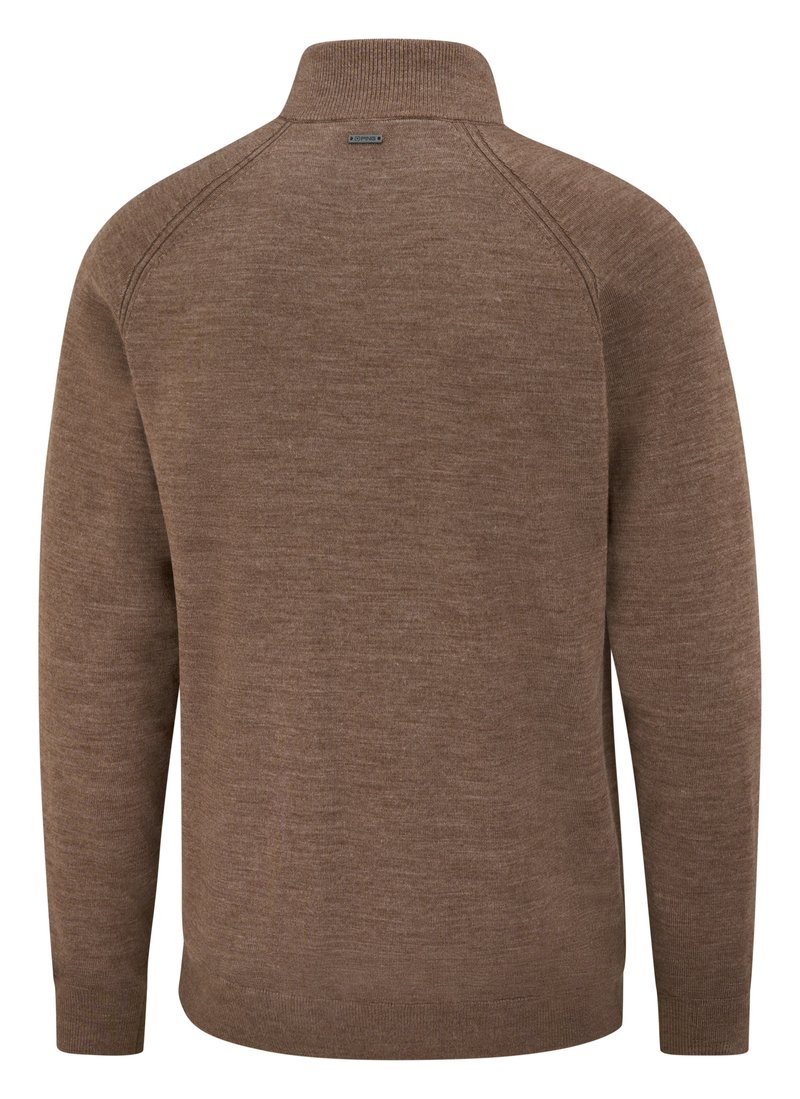 PING Gabriel heren sweater, caffee marl