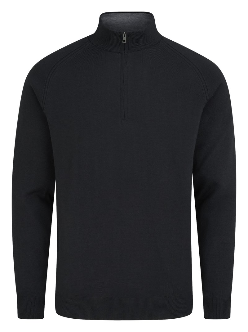 PING Hugh heren midlayer sweater, zwart