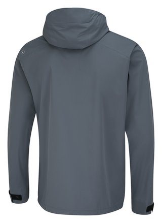 PING AquaDrive Waterproof Hooded heren jack, carbon
