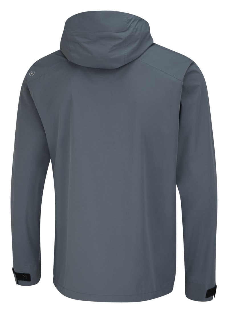 PING AquaDrive Waterproof Hooded heren jack, carbon