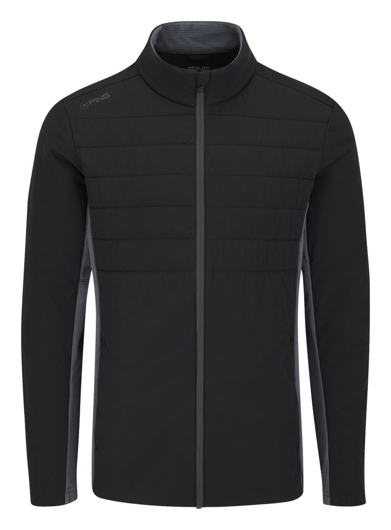 PING Cassian heren jack, zwart/carbon