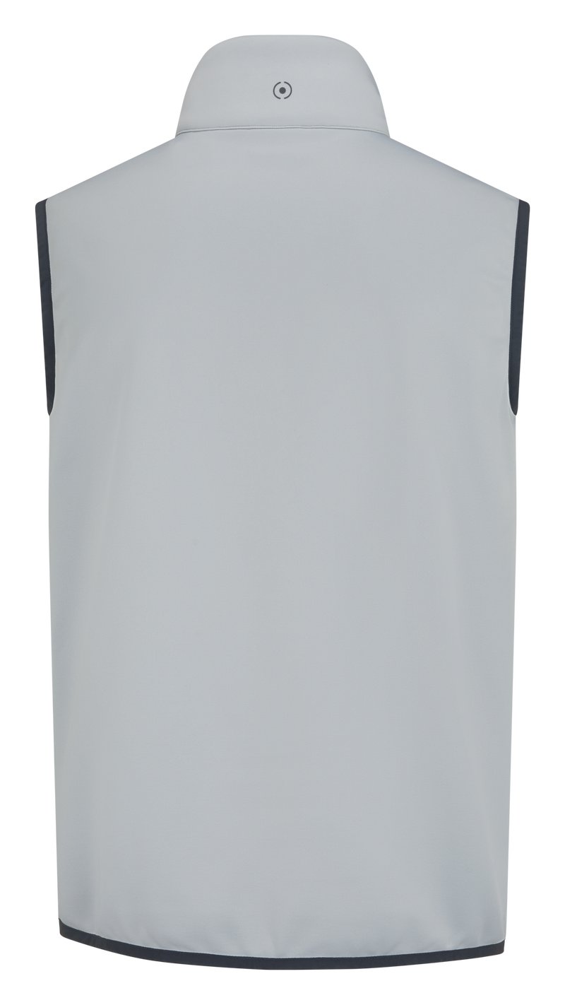 PING Ivan heren vest, zilver