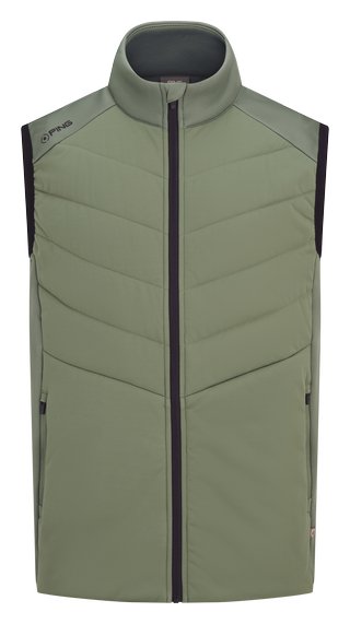 PING Ivan heren vest, laurel
