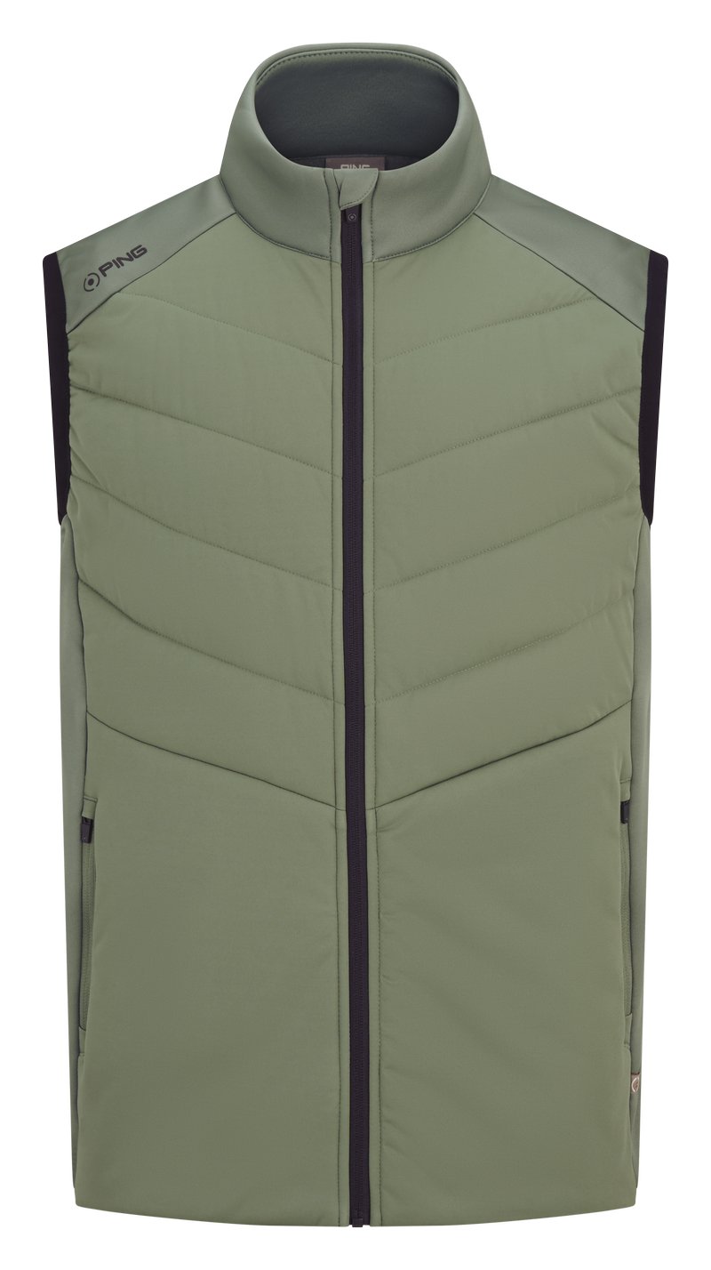 PING Ivan heren vest, laurel