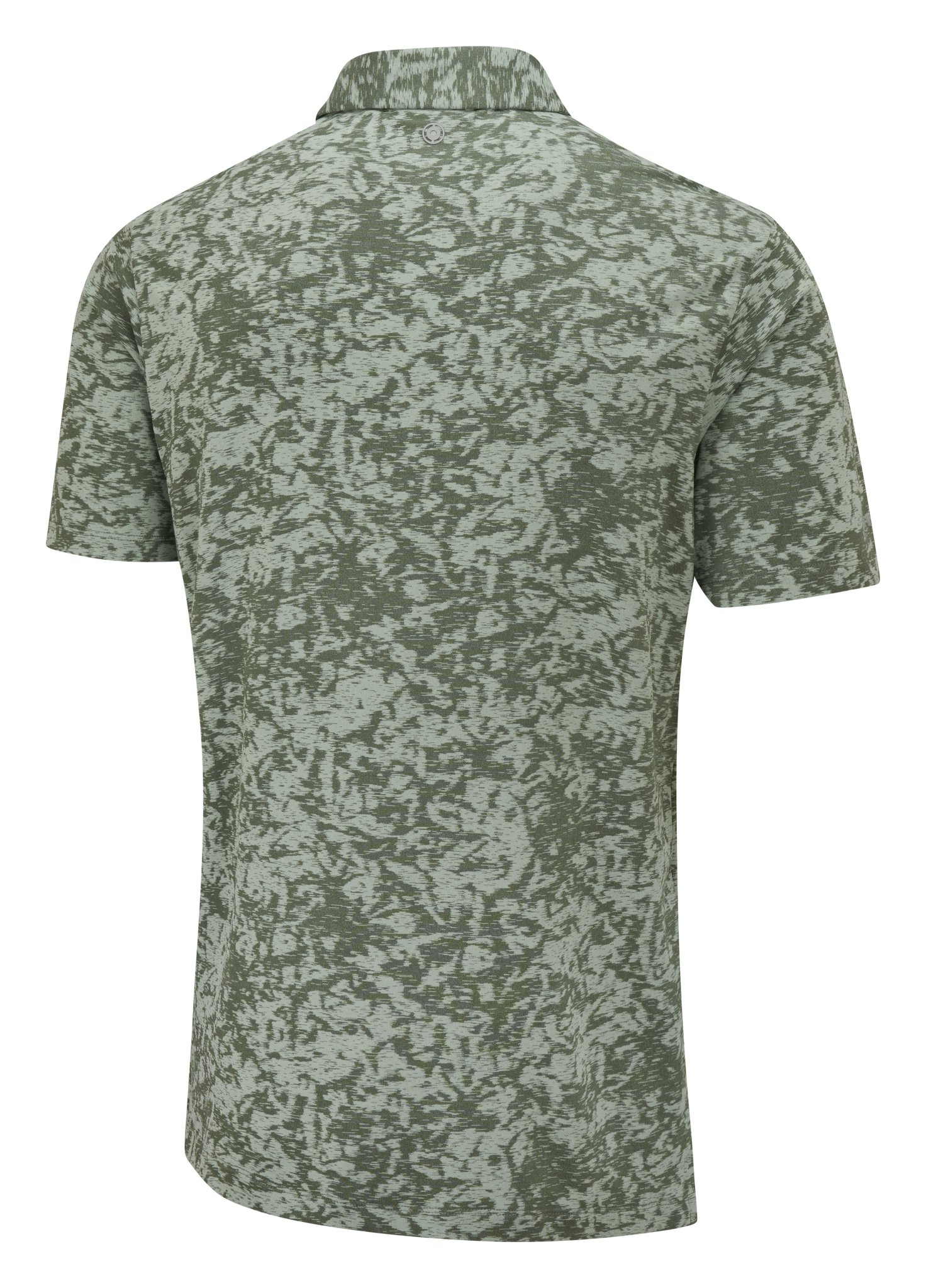 PING Marek Camo Jacquard heren polo, jade multi