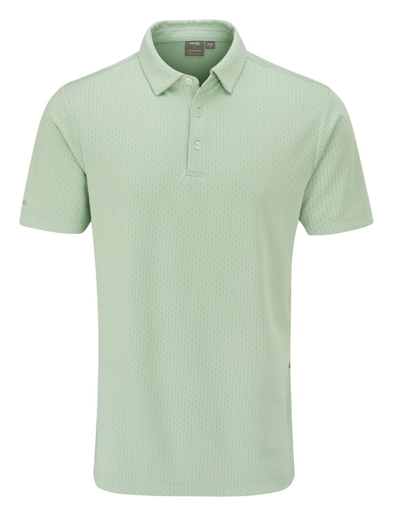 PING Hershel heren polo, jade multi