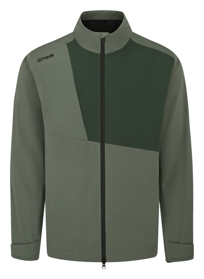 PING Impervious Waterproof heren jack, laurel/gorse green