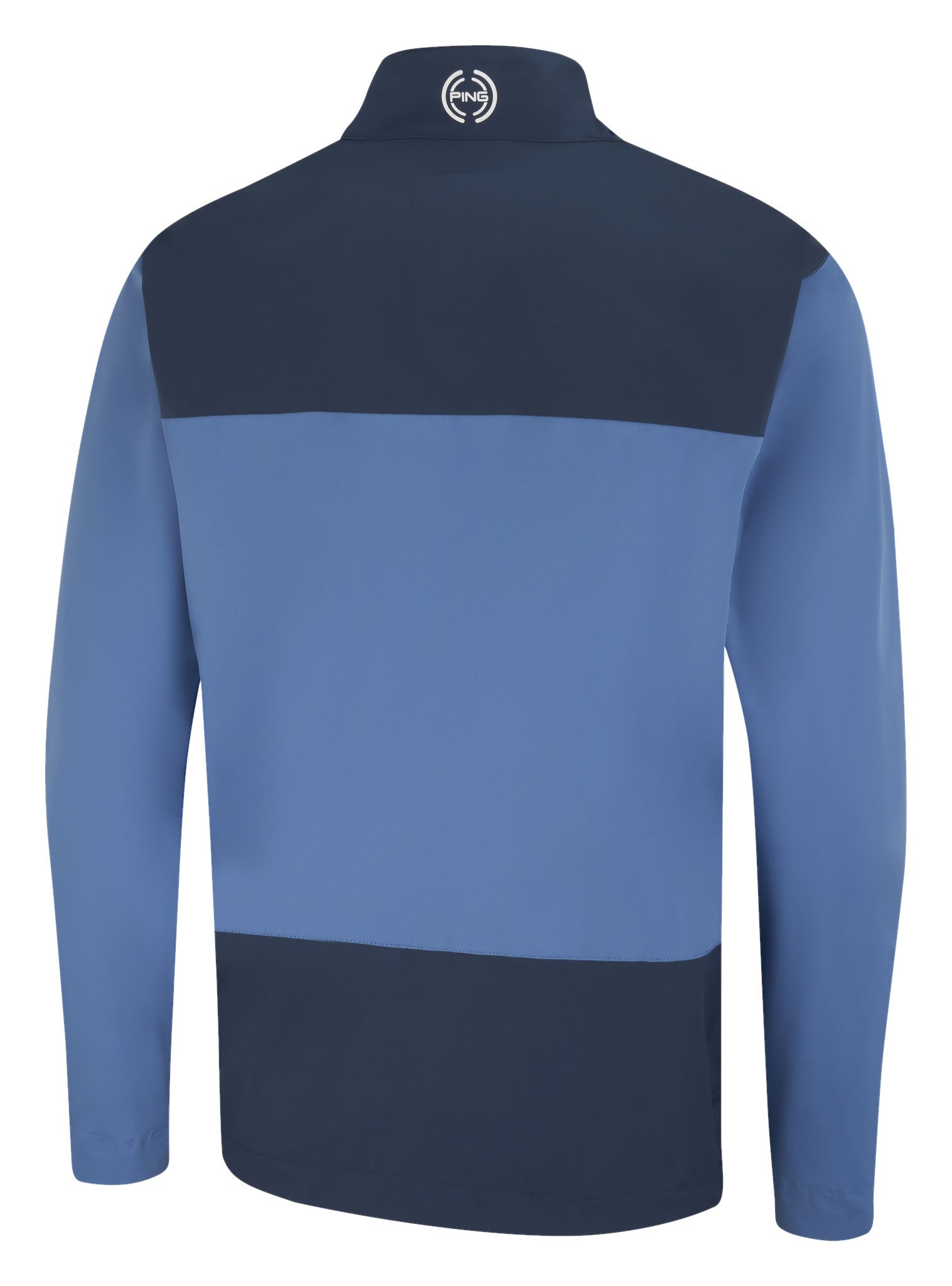 PING AquaDrive Waterproof heren jack, harbour blue/oxford blue