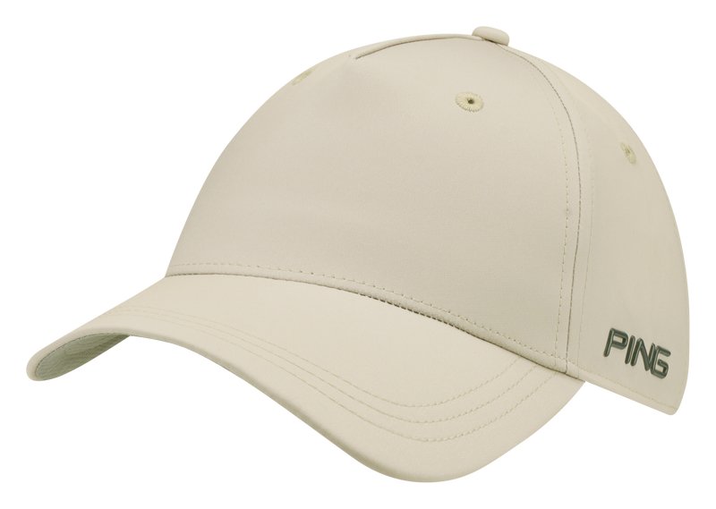 PING Cresting heren cap, tawny
