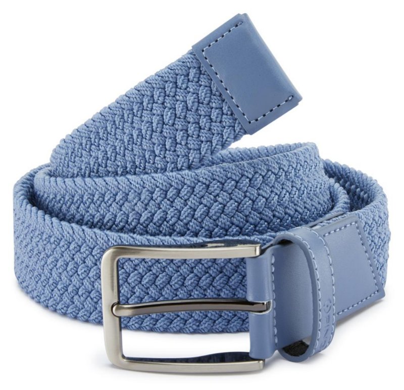 PING Stretch Webbing heren riem, blue yonder