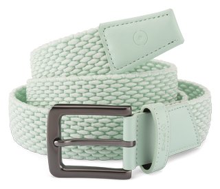 PING Stretch Webbing heren riem, jade