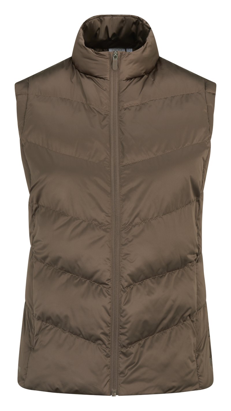 PING Annalise dames vest, coffee