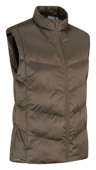PING Annalise dames vest, coffee