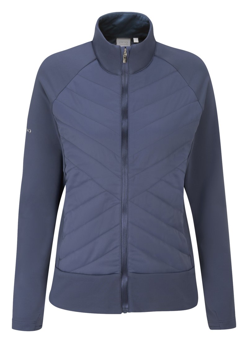 PING Ursula dames sweatshirt, blauw indigo