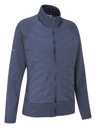 PING Ursula dames sweatshirt, blauw indigo