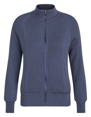 PING Annette dames sweatshirt, blauw indigo