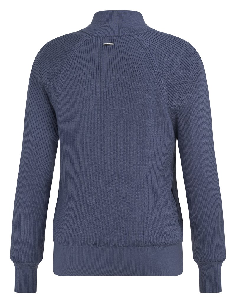 PING Annette dames sweatshirt, blauw indigo