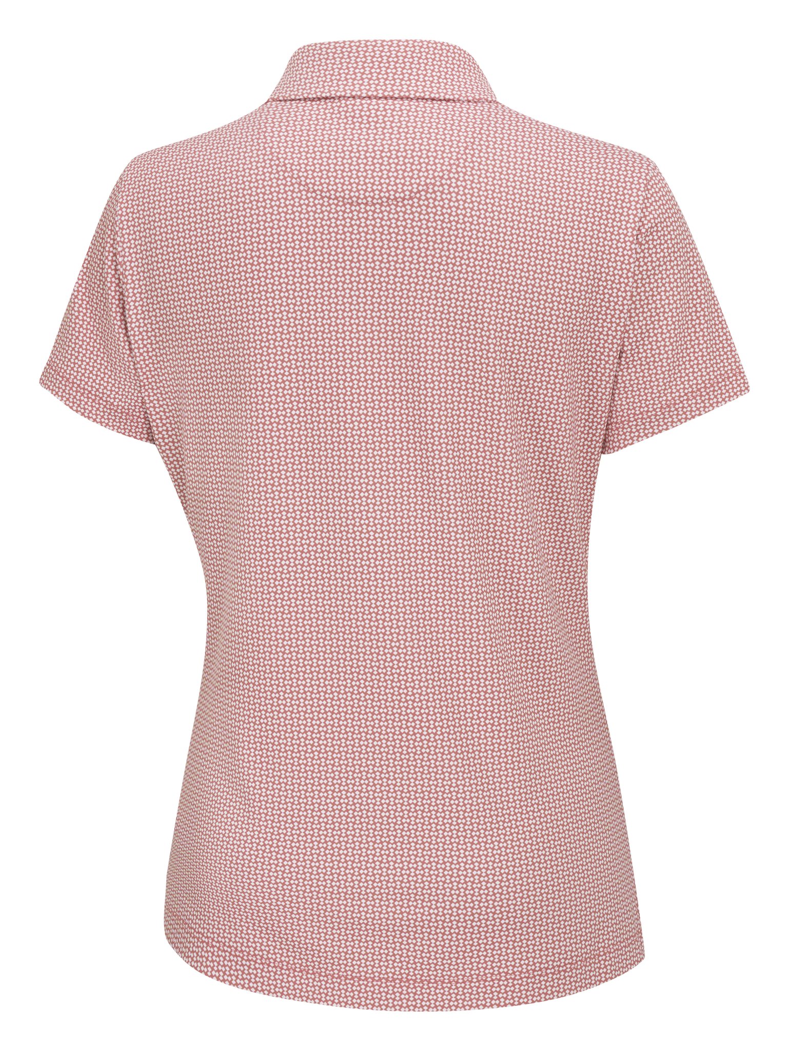 PING Mave dames polo, coral blush/white