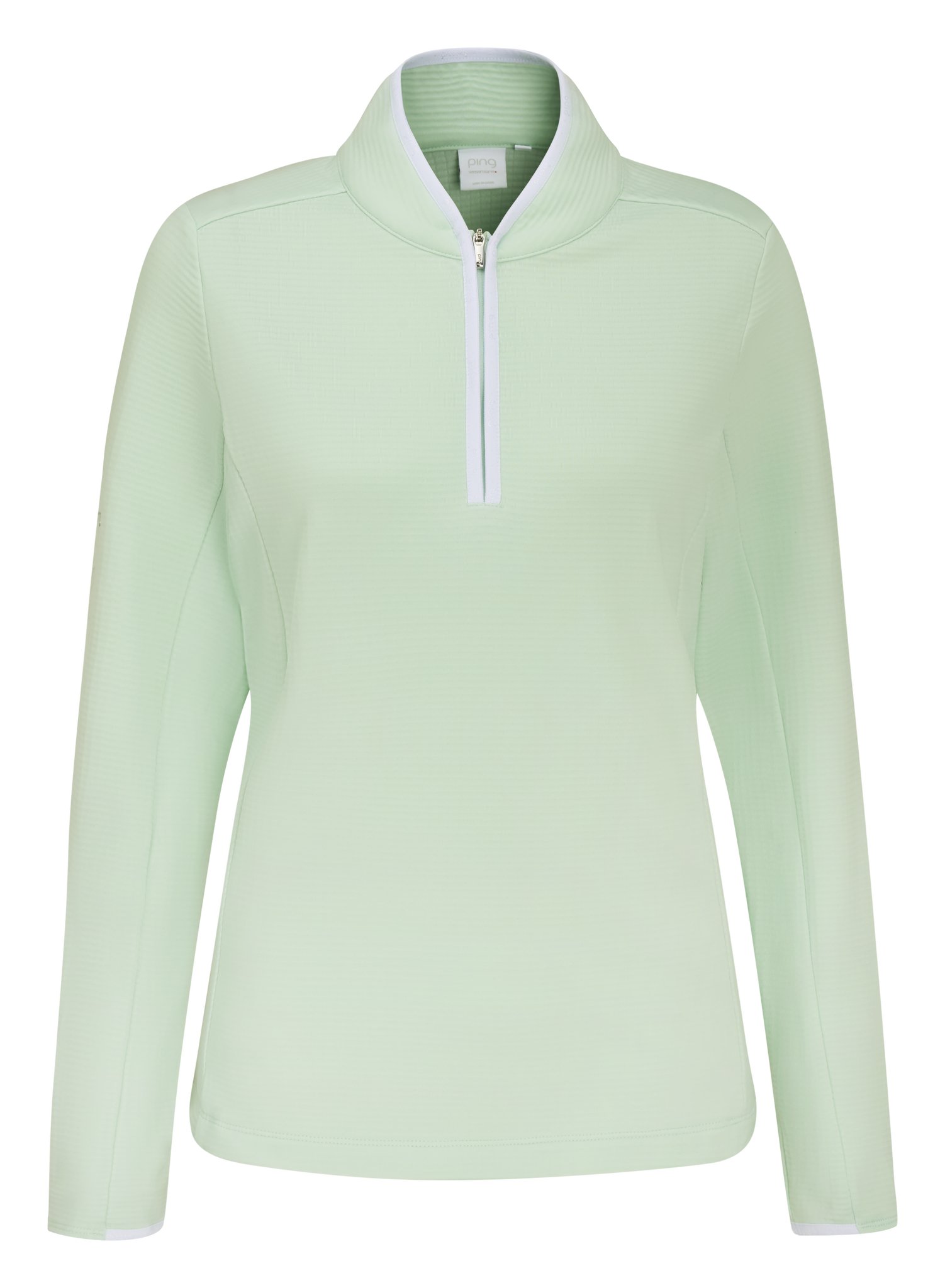 PING Abigale Performance Fleece dames sweatshirt, jade