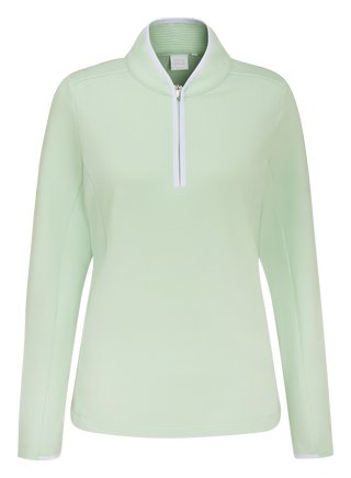 PING Abigale Performance Fleece dames sweatshirt, jade