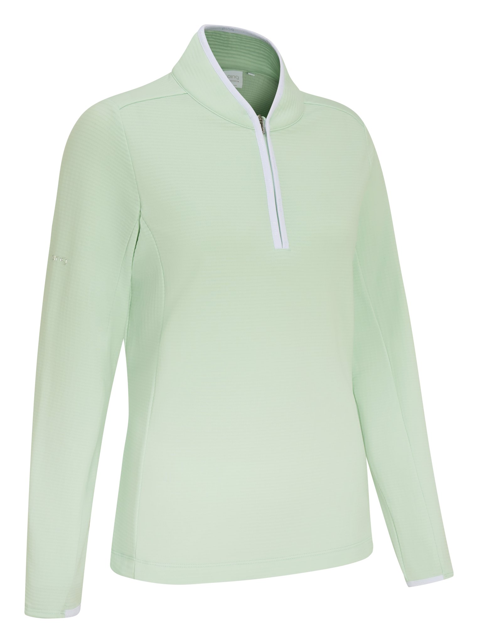 PING Abigale Performance Fleece dames sweatshirt, jade