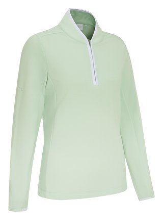PING Abigale Performance Fleece dames sweatshirt, jade