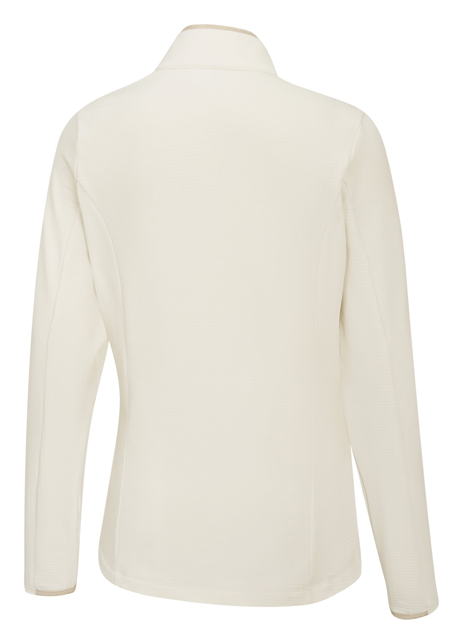PING Abigale Performance Fleece dames sweatshirt, egret