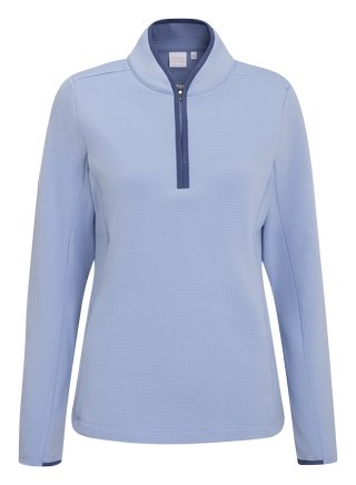 PING Abigale Performance Fleece dames sweatshirt, viola
