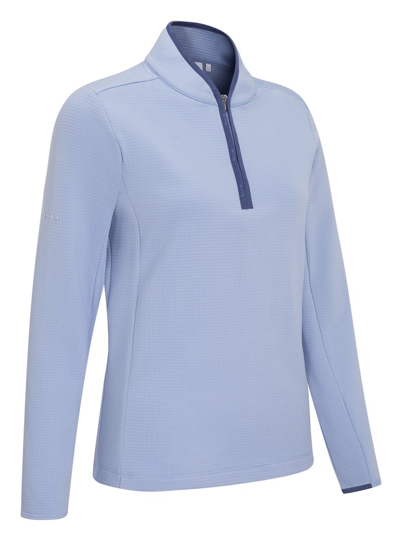 PING Abigale Performance Fleece dames sweatshirt, viola