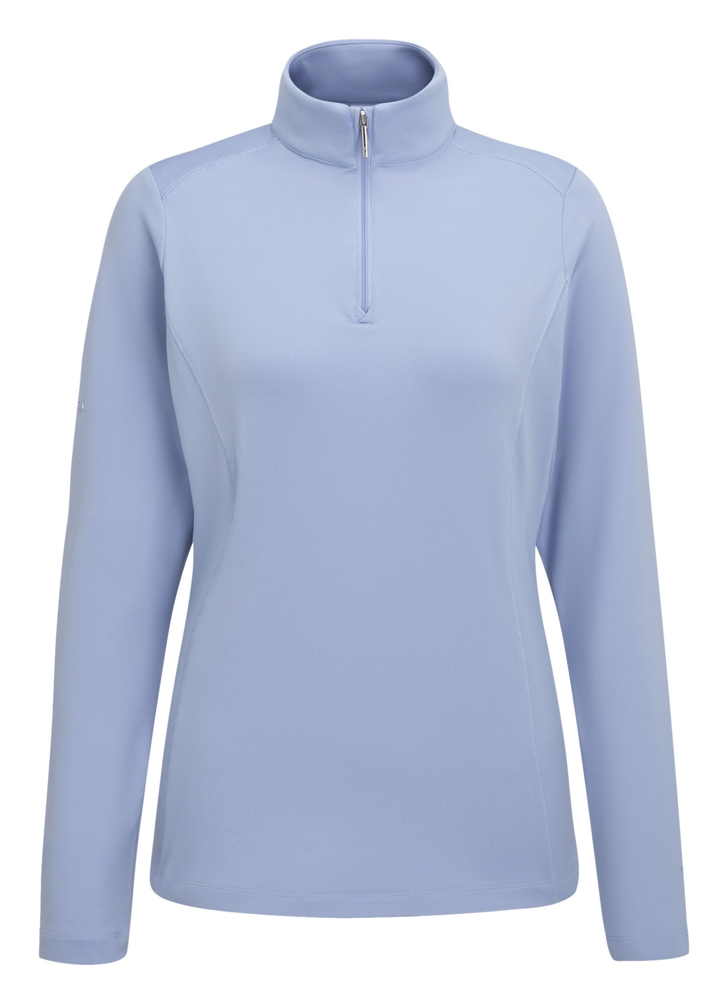 PING Aveline Half Zip dames shirt met lange mouwen, viola