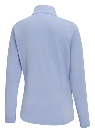 PING Aveline Half Zip dames shirt met lange mouwen, viola