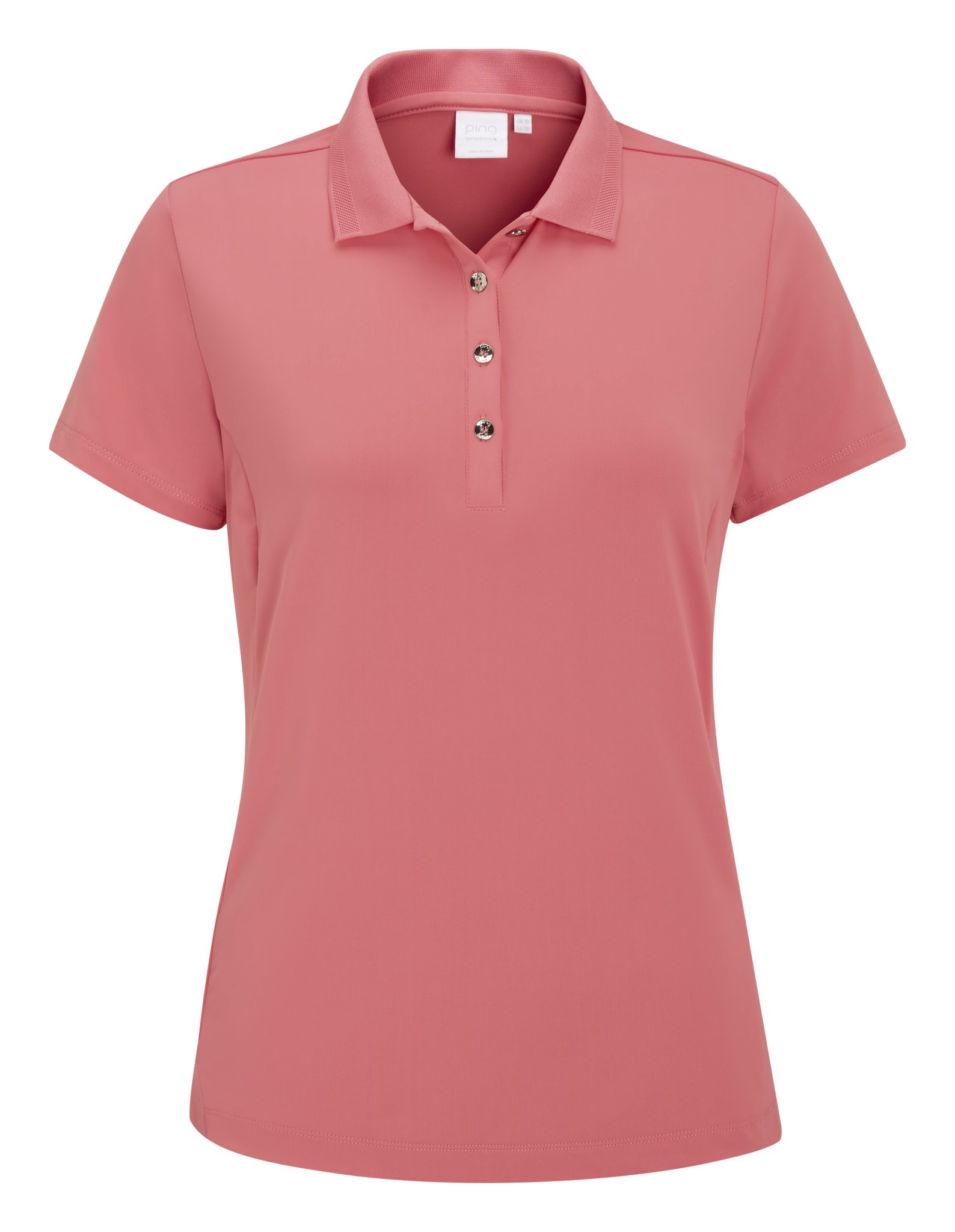 PING Sedona dames polo, coral blush