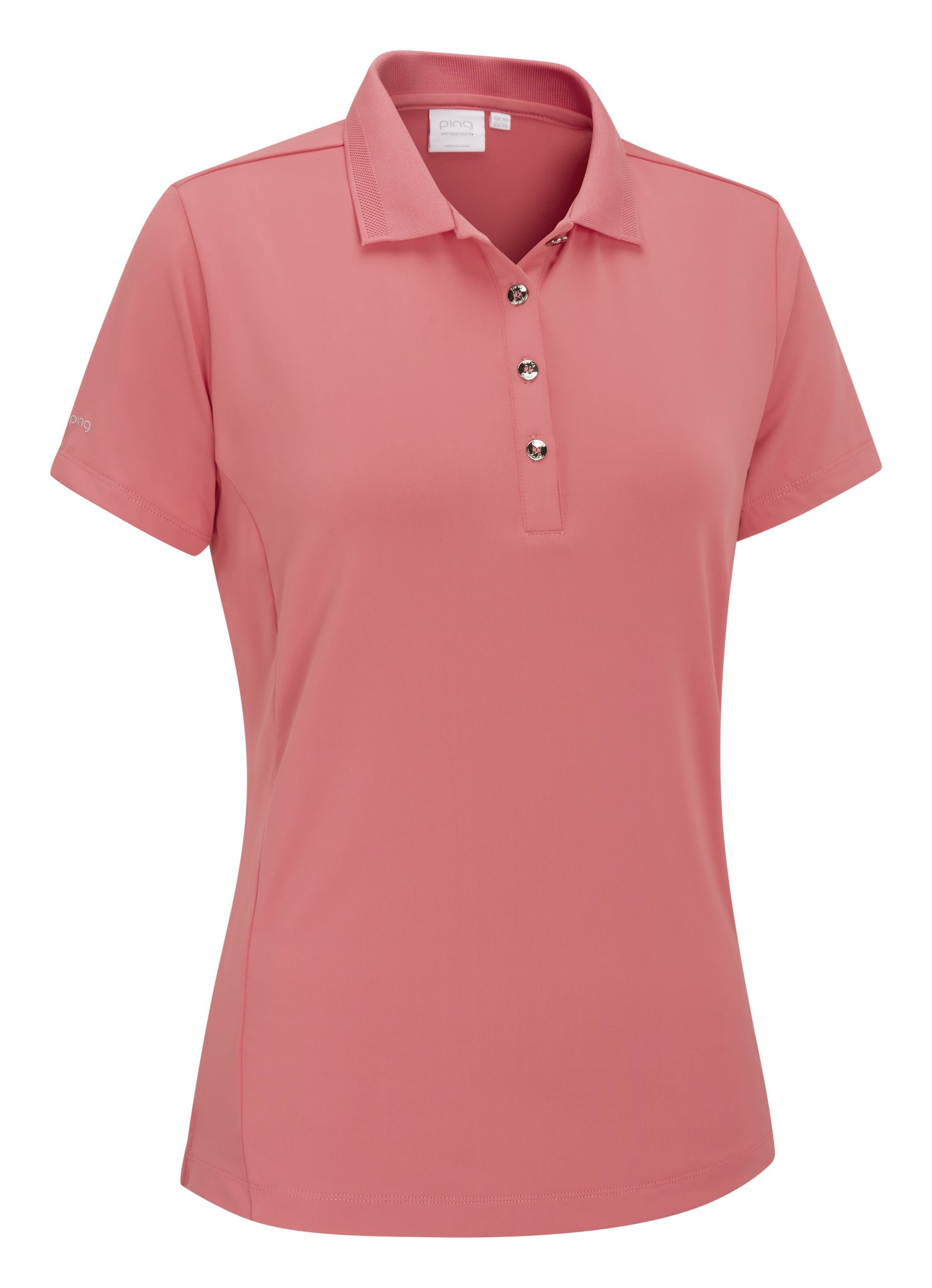 PING Sedona dames polo, coral blush