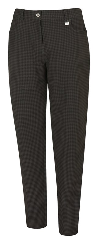PING Kaitlyn II winter dames broek, koffie/zwart