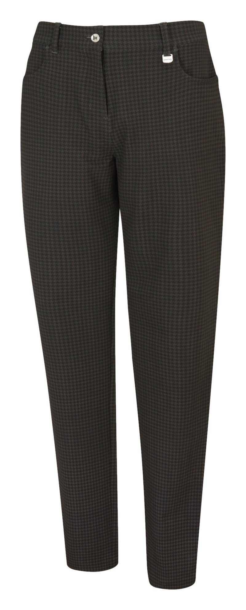 PING Kaitlyn II winter dames broek, koffie/zwart
