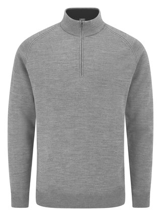 PING Hugh heren midlayer sweatshirt, french grey marl