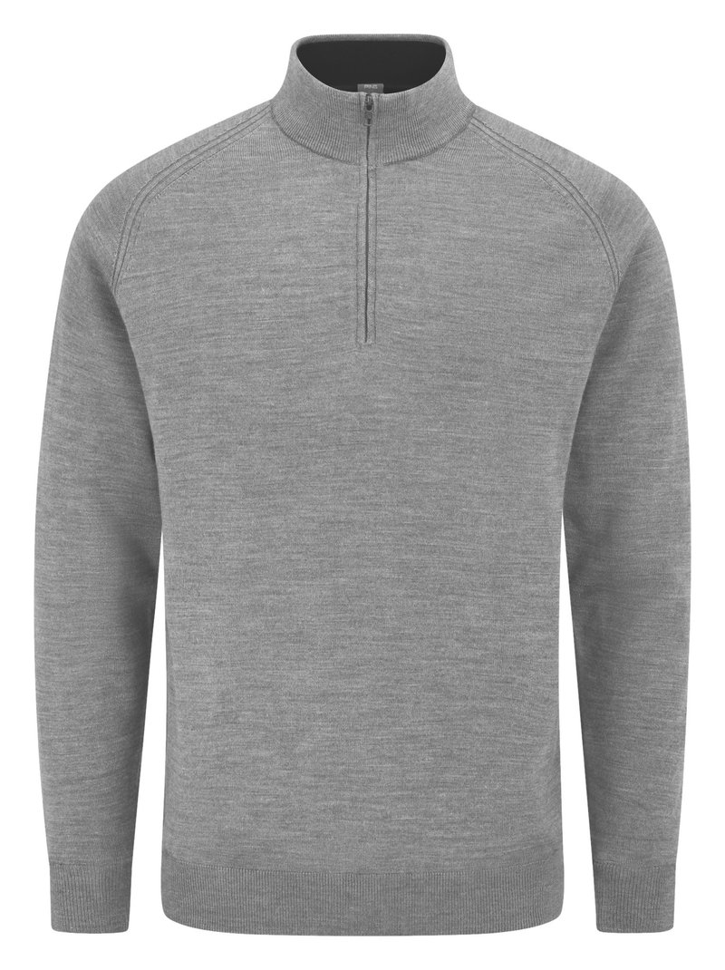 PING Hugh heren midlayer sweatshirt, french grey marl