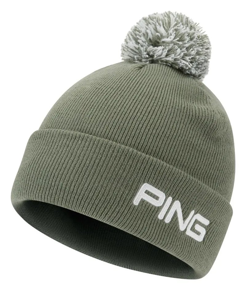 PING Cresting Knit heren wintermuts, laurel