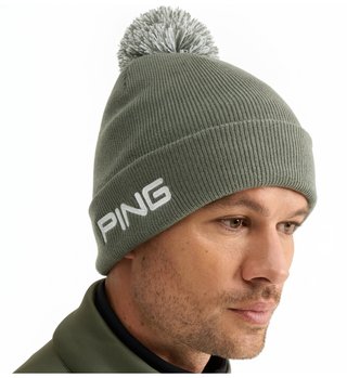 PING Cresting Knit heren wintermuts, laurel