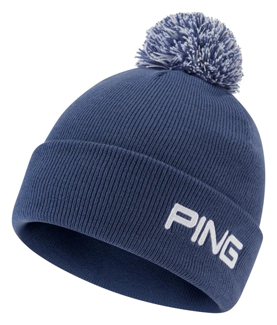 PING Cresting Knit heren wintermuts, donkerblauw